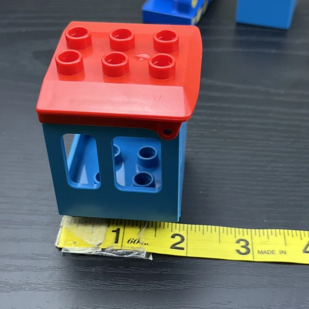 LEGO DUPLO Dark Azure Train Cab Roof & Front Engine Cover 10810 Replacement